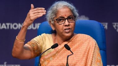 Indian Finance Minister Nirmala Sitharaman Says, Government Is Watchful & Mindful of Impact of Falling Rupee on Country’s Imports